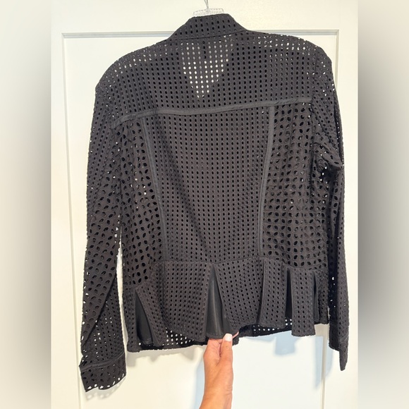 White House Black Market Black  Women's Jacket, Size 12 - Picture 6 of 6